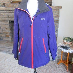 Women's Helly Hansen H2 Flow Purple Jacket, Size L